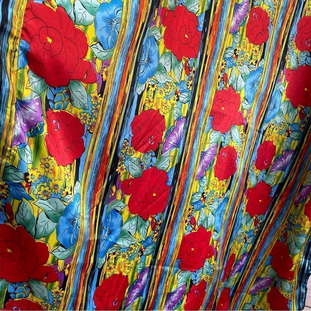NEW WITH TAGS VINTAGE WINLAR FLORAL KIMONO - Picture 3 of 9